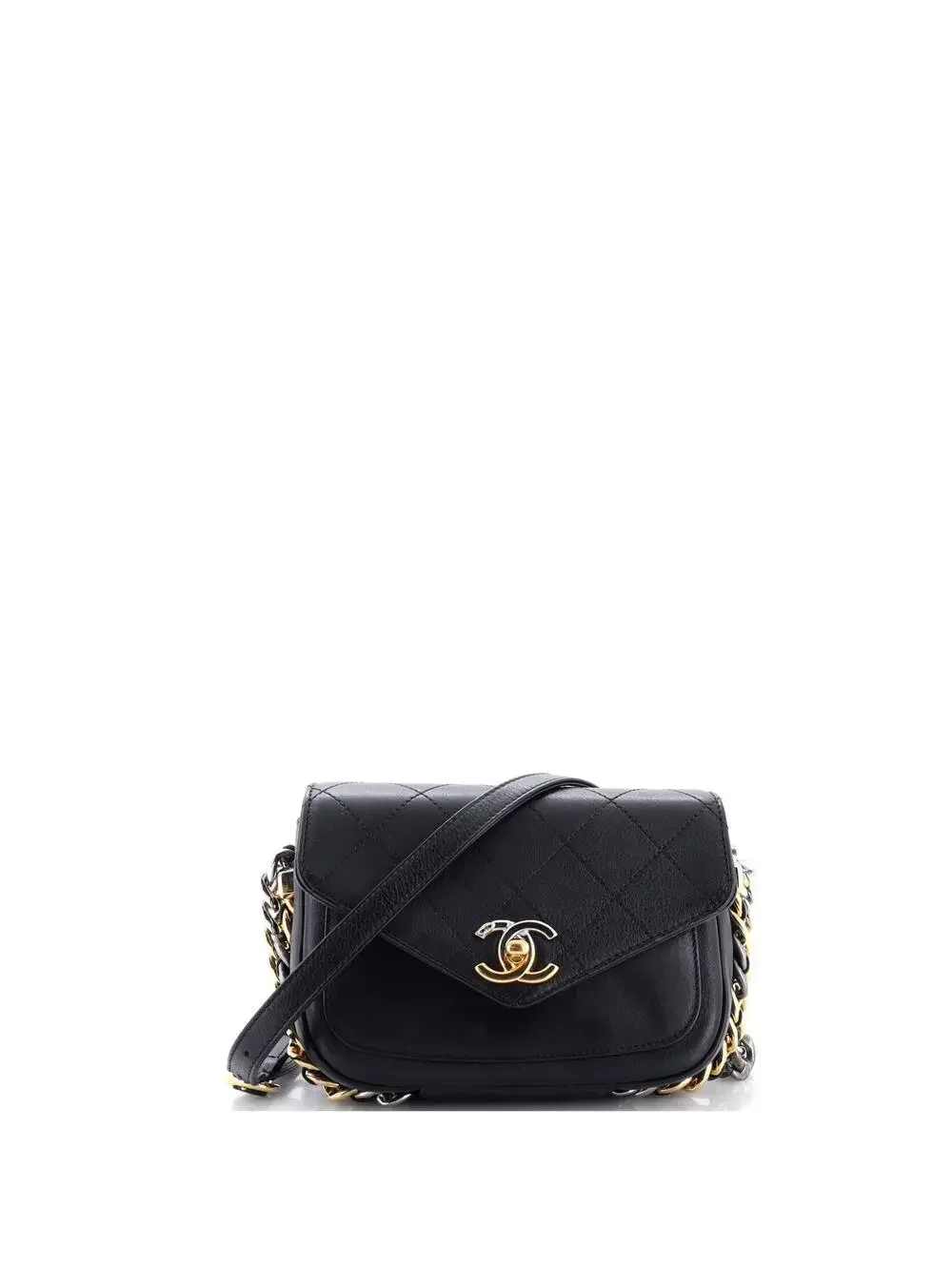 Chanel Two Tone Envelope Flap Bag #257293C38B